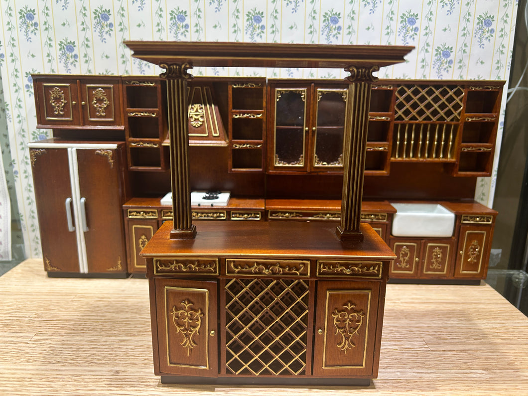 Hansson / Hana Mini 5 Piece Wooden Kitchen Set