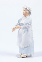 Load image into Gallery viewer, Lynne Brown Doll Handmade Older Woman in Dress with Apron
