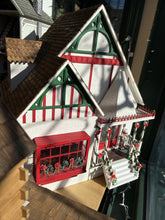 Load image into Gallery viewer, Christmas Decorated Dollhouse (Electrified)

