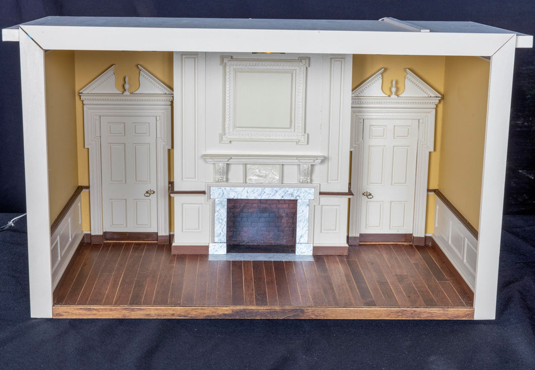 Peter Kendall - Samuel Powel House Parlor Roombox - Philadelphia 1765