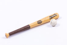 Load image into Gallery viewer, Artisan Made Wooden Baseball and Bat
