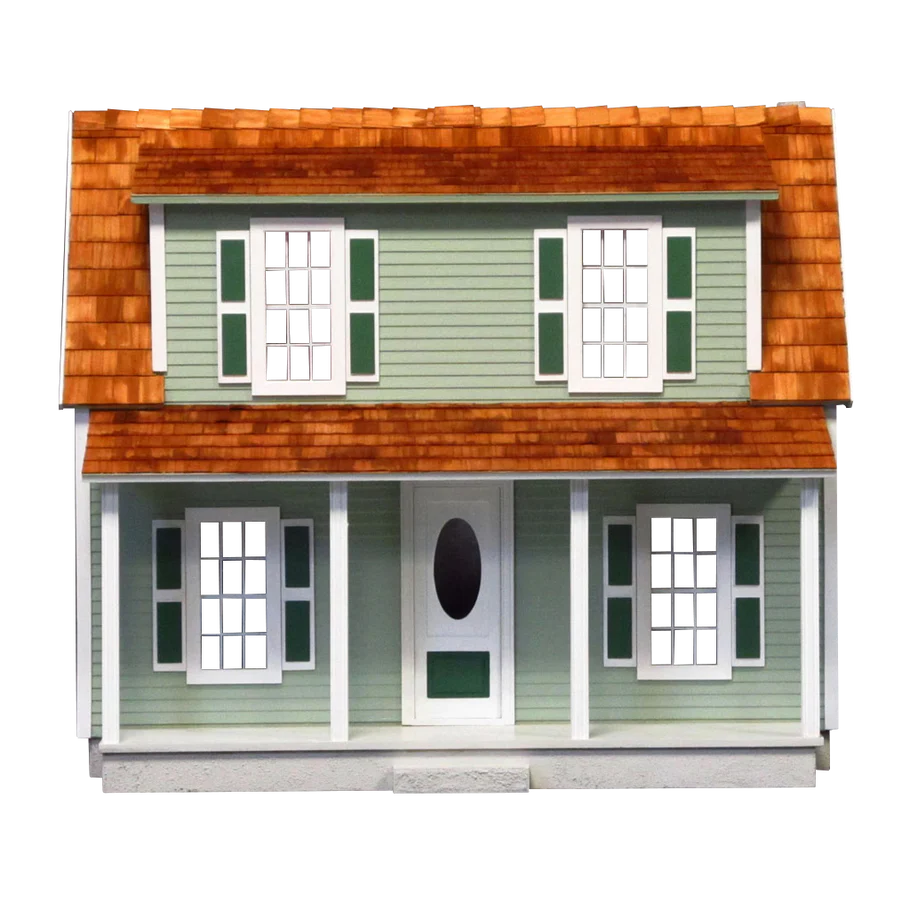Charlie's Cozy Cottage Dollhouse Kit (Real Good Toys)