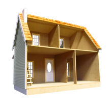 Load image into Gallery viewer, Charlie&#39;s Cozy Cottage Dollhouse Kit (Real Good Toys)
