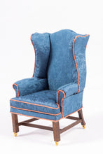 Load image into Gallery viewer, Blue Arm Chair by Nancy Summers (Oak Hill Parlor)
