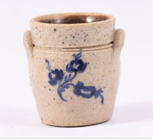 Load image into Gallery viewer, Vintage CNC Carolyn Nygren Curran Stoneware Crock with Flowers
