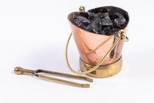 Load image into Gallery viewer, Ron Stetkewicz Sr. Brass &amp; Copper Coal Scuttle (Oak Hill Parlor)
