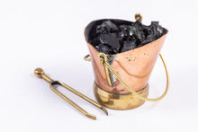 Load image into Gallery viewer, Ron Stetkewicz Sr. Brass &amp; Copper Coal Scuttle (Oak Hill Parlor)
