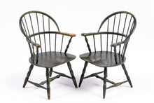 Load image into Gallery viewer, Peter Kendall Tavern Table &amp; Windsor Arm Chair Set by Susan Rountree (Colonial Tavern)
