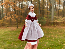 Load image into Gallery viewer, Debra Hammond Colonial Lady Doll in Red Dress
