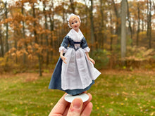 Load image into Gallery viewer, Debra Hammond Colonial Lady Doll in Blue Dress
