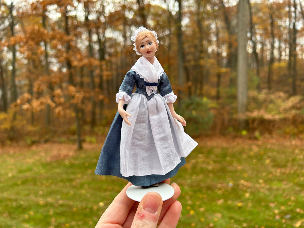 Debra Hammond Colonial Lady Doll in Blue Dress