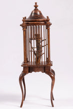 Load image into Gallery viewer, David Krupick Wonderful Handmade Wooden Birdcage - Opening Works Nicely
