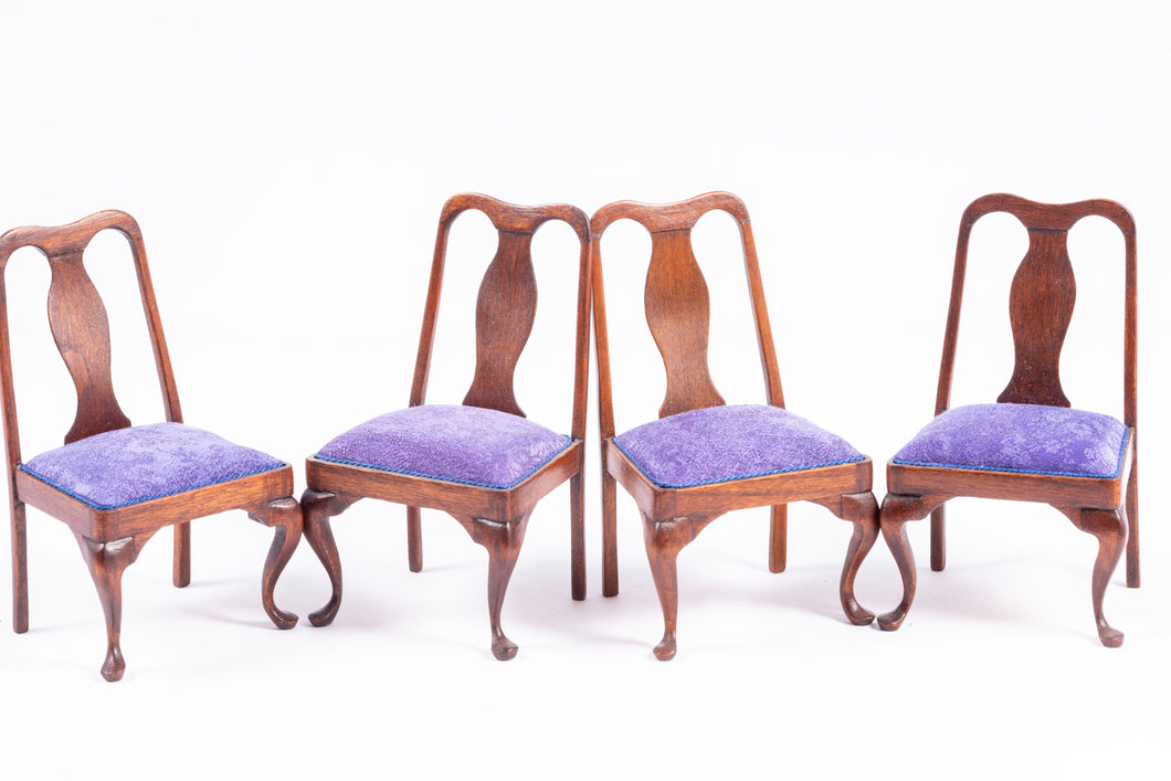 4 Queen Anne Chairs by George Pennell (Peyton Randolph House)