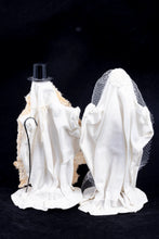 Load image into Gallery viewer, Halloween Ghosts Getting Married (Set of 2) Man &amp; Woman
