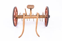 Load image into Gallery viewer, Dollhouse Miniature ~ Fantastic Wooden Old Fashioned Rake Harrow For Hay - Handcrafted
