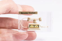 Load image into Gallery viewer, Dollhouse Miniatures ~ Brooke Tucker White French Telephone
