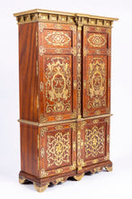 Load image into Gallery viewer, Dollhouse Miniature ~ Incredible Wardrobe with Brass by Rohit Khanna of India - From the Estate of Lee Lefkowitz
