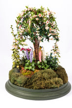 Load image into Gallery viewer, Dollhouse Miniature ~ Todd Krueger Elf Under Beautiful Tree in Dome
