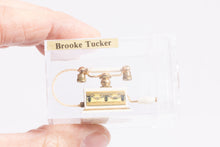 Load image into Gallery viewer, Dollhouse Miniatures ~ Brooke Tucker White French Telephone
