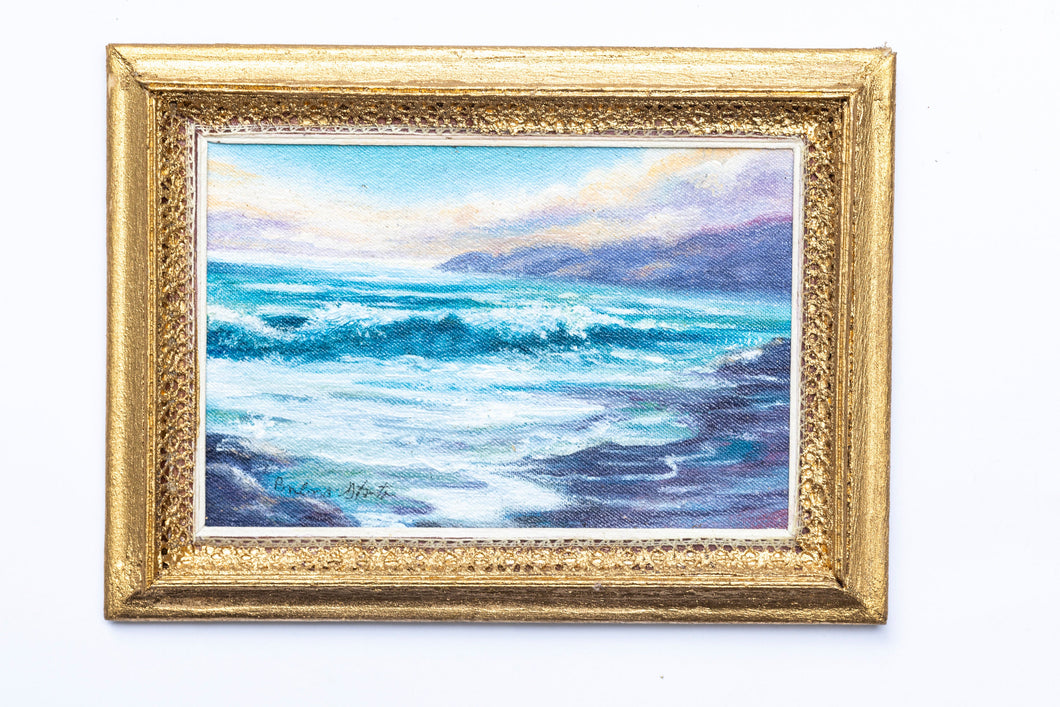 Dollhouse Miniature ~ Painting by IGMA Fellow Barbara Stanton 
