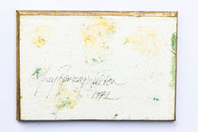 Load image into Gallery viewer, Dollhouse Miniature ~ Amy Ramsay Walton - Painting of Bridge &amp; Houses
