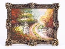 Load image into Gallery viewer, Dollhouse Miniature ~ Painting by Jeanetta Kendall - Pretty Country Woods
