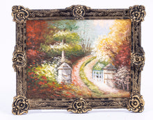 Load image into Gallery viewer, Dollhouse Miniature ~ Painting by Jeanetta Kendall - Pretty Country Woods

