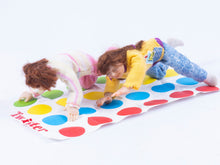 Load image into Gallery viewer, Dollhouse Miniature ~ TWO! Hand Sculpted Young Girls Playing Twister
