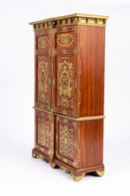 Load image into Gallery viewer, Dollhouse Miniature ~ Incredible Wardrobe with Brass by Rohit Khanna of India - From the Estate of Lee Lefkowitz
