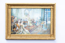 Load image into Gallery viewer, Dollhouse Miniature ~ Painting by Christopher Whitford - 18th Century Men &amp; Women
