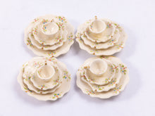 Load image into Gallery viewer, Dollhouse Miniature ~ Signed RA Porcelain 24 Piece Dinner Service - Beautiful
