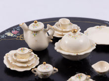 Load image into Gallery viewer, Dollhouse Miniature ~ Signed RA Porcelain 24 Piece Dinner Service - Beautiful
