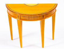 Load image into Gallery viewer, Dollhouse Miniature ~ Neil Bateson #1 Signed Demilune Table
