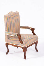 Load image into Gallery viewer, Dollhouse Miniature ~ Handmade Upholstered Parlor Chair
