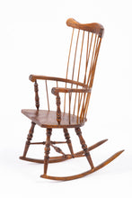 Load image into Gallery viewer, Dollhouse Miniature ~ Ed Norton Windsor Rocking Chair, Just Terrific
