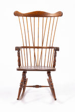 Load image into Gallery viewer, Dollhouse Miniature ~ Ed Norton Windsor Rocking Chair, Just Terrific
