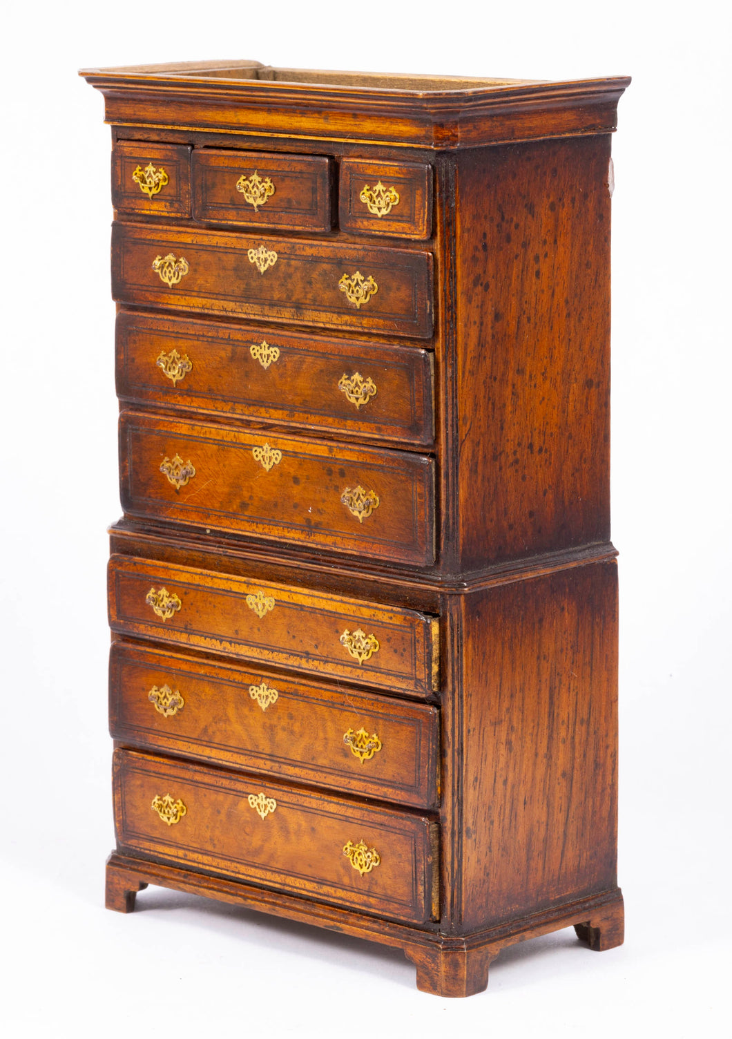 Dollhouse Miniature ~ Artisan Made Tall Chest BTB Tarbena