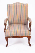 Load image into Gallery viewer, Dollhouse Miniature ~ Handmade Upholstered Parlor Chair
