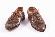 Load image into Gallery viewer, Handmade Dolls Cobber Vintage Men&#39;s Shoes with Laces
