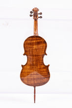 Load image into Gallery viewer, Dollhouse Miniature ~ Ken Manning Beautiful Cello &amp; Bow - From Lee Lefkowitz Collection
