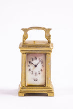 Load image into Gallery viewer, Dollhouse Miniature ~ Handmade Keith Bougourd Mantle Clock
