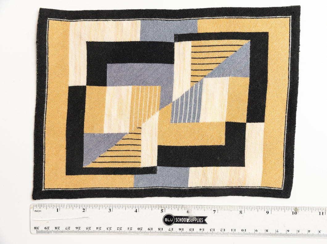 Dollhouse Miniature ~ Petit Point Rug by Ursula Sauerberg Needlepoint Handmade