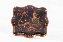 Load image into Gallery viewer, Dollhouse Miniature ~ Natasha Hand Painted Tray with Asian Decor, Medium
