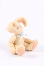 Load image into Gallery viewer, Dollhouse Miniature ~ Easter Bunny with Ears Back, Movable Arms and Legs
