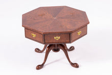 Load image into Gallery viewer, Dollhouse Miniature ~ Paul Moore UK Artist Octagonal Table with 4 Working Drawers
