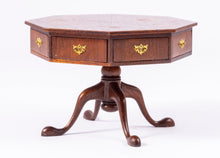 Load image into Gallery viewer, Dollhouse Miniature ~ Paul Moore UK Artist Octagonal Table with 4 Working Drawers
