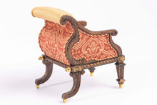 Load image into Gallery viewer, Dollhouse Miniature ~ Frank Crescente Decorated Pair of Chairs From Lee Lefkowitz Collection
