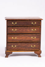 Load image into Gallery viewer, Dollhouse Miniature ~ Gary Larson 4 Drawer Chest - From Lee Lefkowitz Collection
