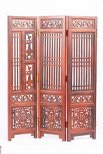 Load image into Gallery viewer, Dollhouse Miniature ~ Pair of Wooden Asian Folding Screens, From Lee Lefkowitz Collection
