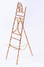 Load image into Gallery viewer, Dollhouse Miniature ~ Handmade Bamboo Easel, From Lee Lefkowitz Collection
